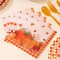 175 Pcs - Thanksgiving Paper Plates and Napkins Party Supplies, Serves 25 Guests (9 x 9 x 5 inches)
